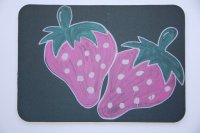 Mousepad Erdbeeren 19x27cm