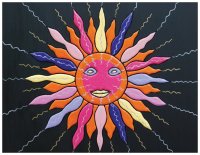 Strahlende Sonne von Ursula Schäfter