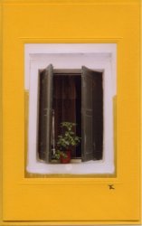 Fenster in Korfu