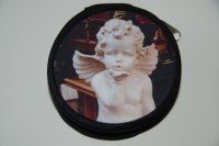 Geldbörse Pusteengel rund 9x3cm