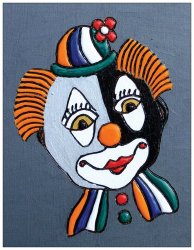 Clown von Ursula Schäfter
