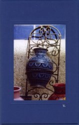 Blaue Vase
