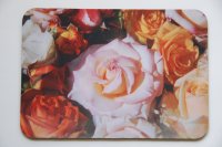 Mousepad Bunte Rosen 19x27cm