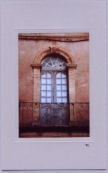 Balkon in Roussilion