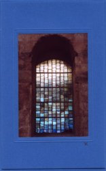 Blaues Kirchenfenster