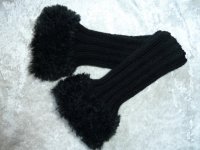 Armstulpen schwarz
