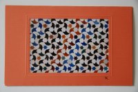 Buntes Sternenmuster