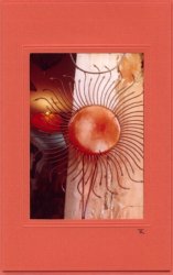 Lampe in Orange